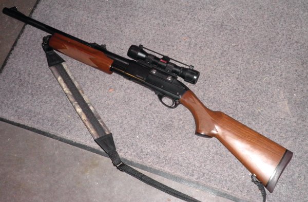 Remington 876 WingMaster, 12 ga, Simmons fully rifled one turn, made in USA - Calvin Clamme Estate - Farm Equipment & Gun Inventory Auction
